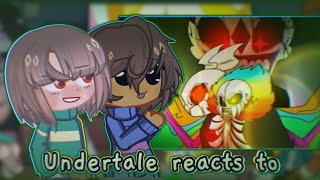 Undertale reacts to Seraphim vs Ultra [upl. by Vacuva]