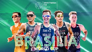 2024 World Triathlon Cup Brasilia  MEN [upl. by Bronwen]