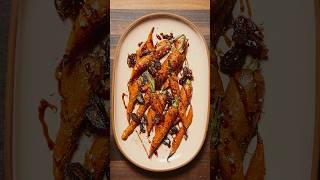 ROASTED CARROTS W DUKKAH amp DATE SYRUP — the dates amp dukkah make this my new favorite side dish [upl. by Aissela]