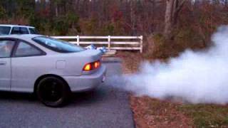 Integra GSR Turbo 2 Step Launch Control AntiLag [upl. by Nealon]