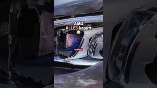 Kaputt kaputt kaputt… 😭 kfzgutachter kfzgutachten unfallschaden amg mercedes [upl. by Rori]