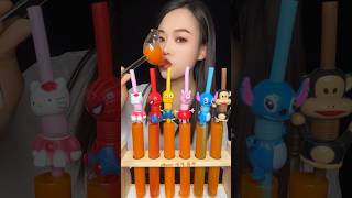 ASMR ‎AsmrWD 신기한물먹방 ASMRDRINKING 물먹방 아이스크림 604 [upl. by Aihsenad]