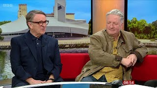 Chris Difford Glenn Tilbrook Squeeze On BBC Breakfast 27112023 [upl. by Alberic]