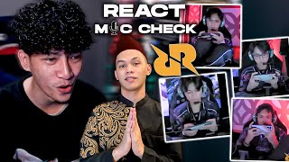 React Mic Check RRQ Skylar Mualaf  Botak Membawa RRQ Ke Pucuk [upl. by Anaujit568]