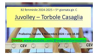 B2 femminile gir C 5 giornata Pralboino 0 3 Torbole  09112024 [upl. by Direj]