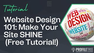 Website Design 101 Make Your Site SHINE Free Tutorial  Website Design Pro Tips [upl. by Schoenfelder153]