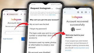 Recover Hacked Instagram Account Without Video Selfie Verification  Instagram Recovery [upl. by Eskil]