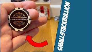 Unboxing a EXCELLENT parcel from AddictedtoPreciousMetals [upl. by Yartnoed]