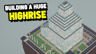 Building EVERY FLOOR in Highrise Mogul [upl. by Saimerej931]