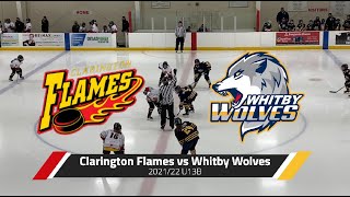 U13B  Clarington Flames vs Whitby Wolves [upl. by Nava]