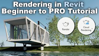 Rendering in Revit Beginner to PRO Revit Tutorial [upl. by Adah]