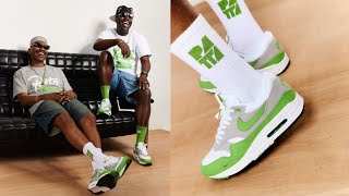 Patta x Nike Air Max 1 “Chlorophyll 20th Anniversary” [upl. by Rhodie]