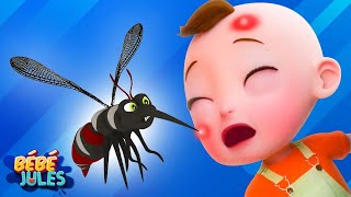 Comptine des Moustiques 🚨🦟  Comptines pour Bébé et Chansons pour Enfants [upl. by Neelyad]