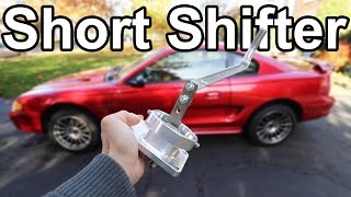 How to Install a Short Throw Shifter [upl. by Blinnie]