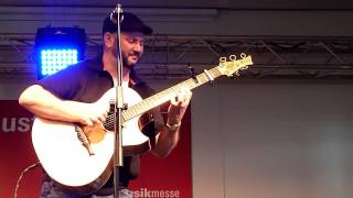 quotVideo Killed The Radio Starquot Live Frankfurt Musikmesse  Solo Acoustic Guitar by Agustín Amigó [upl. by Rockel]