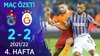 Trabzonspor 22 Galatasaray MAÇ ÖZETİ  4 Hafta  202122 [upl. by Sutsuj]