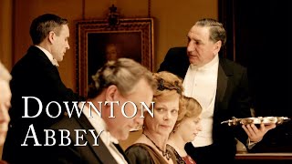 Tragedy Strikes During Dinner Service  Downton Abbey [upl. by Ninetta]