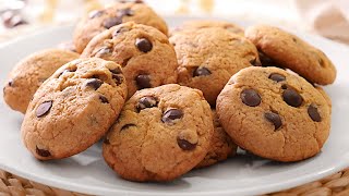 Galletas con Chips de Chocolate SIN HORNO  Chocolate Chip Cookies [upl. by Vassar356]