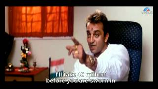 Sanjay Dutt Deals with the MLA Hathyar [upl. by Nevaj]