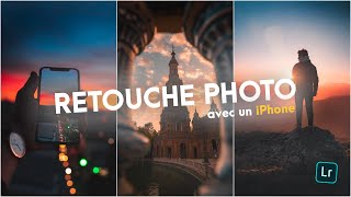 RETOUCHER UNE PHOTO pour INSTAGRAM avec un IPHONE facilement [upl. by Arron]