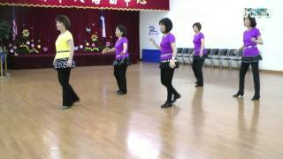 Walk Like Rihanna  Line Dance Dance amp Teach By Alison amp Peter [upl. by Crofoot]