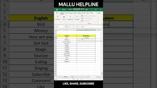 How to Use AITranslate for Language Translation in Excel excel exceltips exceltricks asmr [upl. by Otsirc306]