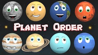 How to Remember the Order of the Planets from the Sun  Space Song and Story for Kids [upl. by Eiramave736]