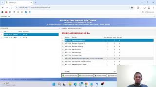 Tutorial Pengisian KRS di SIAKAD [upl. by Litton]