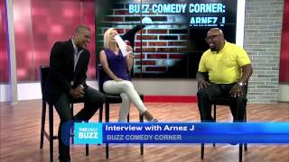 Comedian Arnez J Stops By The DBZ Studio for a Good Laugh [upl. by Berlinda]