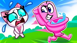 Potty Training Song 😻 Where Is My Potty 🚽  Purrfect Kids Songs amp Nursery Rhymes 🎵 [upl. by Ecarret]