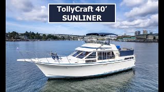 TollyCraft 40 Sundeck Motoryacht [upl. by Sorkin]