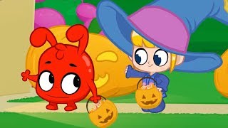 Magic Halloween  My Magic Pet Morphle  Cartoons For Kids  Mila and Morphle [upl. by Monroe]