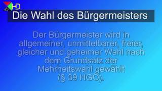 Aufgaben des Bürgermeisters und Ablauf der Wahl  Dreieich aktuell kompakt HD [upl. by Inah]