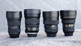 Wide Angle Lens Showdown  Nikon vs Sigma vs Tamron vs Tokina [upl. by Beauregard]