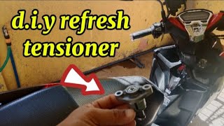 Honda tensioner refresh click 125 [upl. by Lekcim]