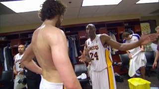 Kobe and Gasol Show Their Teamwork [upl. by Cutter696]