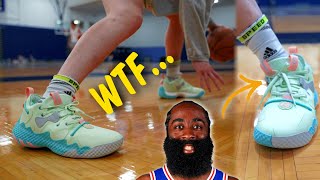 Testing James Harden’s NEWEST Basketball Shoe amp FIRST w the 76ers Adidas Harden Vol 6 Review [upl. by Venola261]