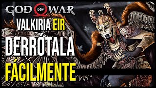 VALQUIRIA EIR  Cómo llegar y derrotarla fácilmente en menos de 3 minutos  God of War 4 [upl. by Aurlie]