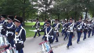 Prinsjesdag 2018 Trompetterkorps Koninklijke Marechaussee [upl. by Newberry]