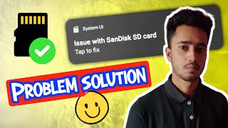 Issue with SD CARD Tap to Fix Problem 100 solution video [upl. by Tiffa558]