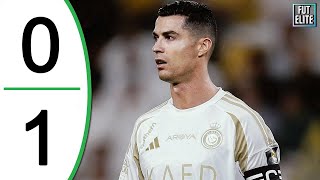 Cristiano Ronaldo missed Penalty  AlNassr vs AlTaawon  Extended Highlights amp Goals 2024 [upl. by Akiram]