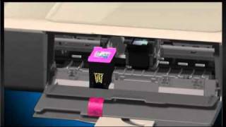 How to insert and remove cartridges of HP printers [upl. by Otreblanauj876]