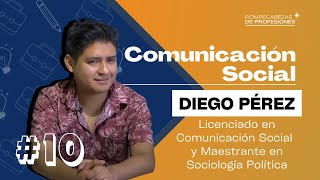 Hablemos de la carrera de Comunicación social 🎙️🗞️📺🎥con el Msc Diego Perez [upl. by Cohbert]