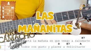 Las mañanitas  Ariel Camacho  Guitarra Armonia Tutorial [upl. by Imotih]