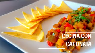 CECINA CON CAPONATA  DOTT RAVASI [upl. by Jill]