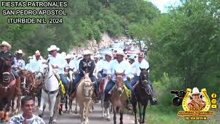 1° PARTE FIESTAS PATRONALES SAN PEDRO APOSTOL ITURBIDE NUEVO LEON 2024 [upl. by Zanlog]