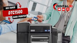 Affordable amp Efficient HID FARGO DTC1500 ID Card Printer  HighQuality Printing for ID Cards [upl. by Adaynek565]