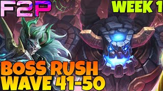 I DID IT  BOSS RUSH 4150  SUMMONERS WAR [upl. by Youngman]