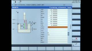 SINUMERIK 808D Tutorial Milling Part 14  Pocket4 Circular pocket [upl. by Ailices]