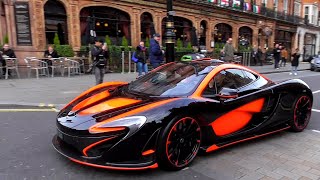 BILLIONAIRE drives his INSANE hypercars in Central London [upl. by Einahpets]